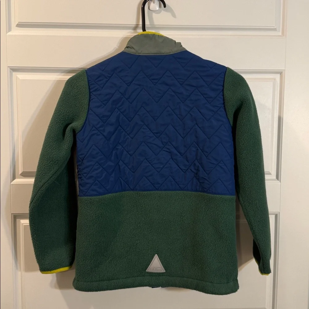 LL BEAN Kids' Mountain Classic Fleece Jacket, Mixed Media size 10-12
